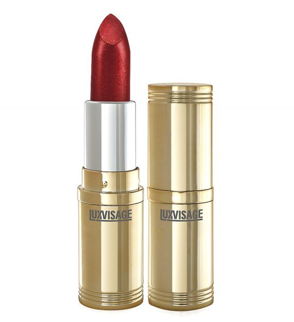 LuxVisage Lipstick LUXVISAGE tone 33 red with glitters and pearl mother-of-pearl